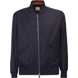 👉 Bomberjacket blauw XL mannen Zip up bomber jacket Paul Smith , Heren