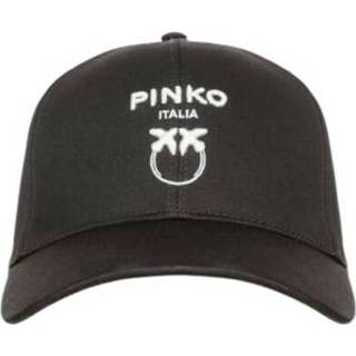 👉 Baseball cap zwart onesize vrouwen Love Birds Pinko , Dames