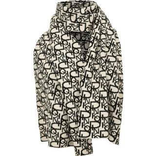 👉 Beige onesize vrouwen Monogram Scarf Pinko , Dames 8055209148505