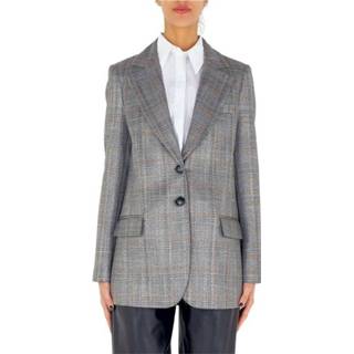 👉 Blazer grijs vrouwen principe di galles Biscottini 9 1N13Fn A00S Pinko , Dames