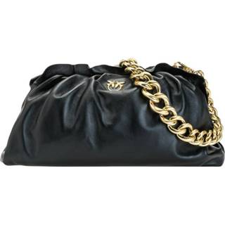 👉 Handtas zwart onesize vrouwen Chain Clutch Bag Pinko , Dames 3400001460273