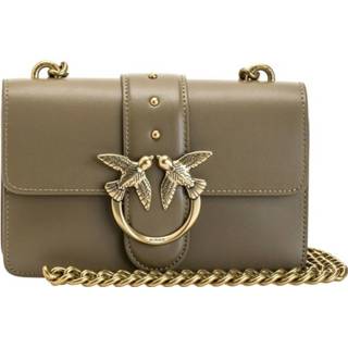 👉 Bruin goud onesize vrouwen Love Mini Icon Simply 10 CL Vit.seta Antique Gold Pinko , Dames 8055209196308