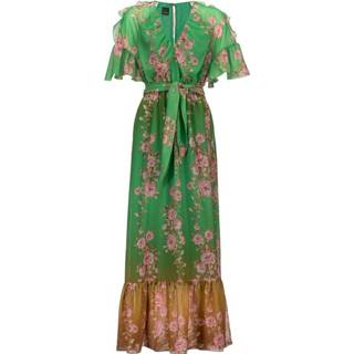 👉 Groen vrouwen Albanella Abito Chiffon ST. Fiore Pinko , Dames