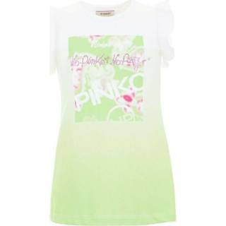 Vestito Graphic Logo Pinko, , dames groen vrouwen Groen vrouwen Vestito Graphic Logo Pinko , Dames