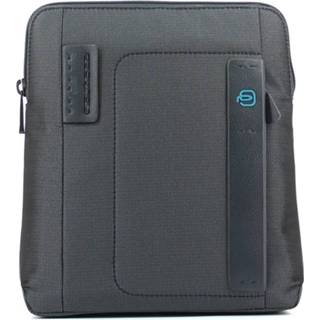 👉 Blauw onesize mannen Borsello organizzato con tasca iPad® P16 Piquadro , Heren