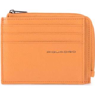 👉 Portemonnee oranje onesize vrouwen Wallet Piquadro , Dames 8024671555500