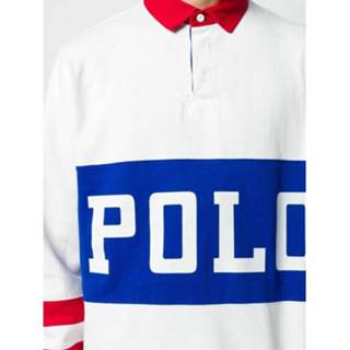 👉 Poloshirt wit m mannen Track Logo Polo Shirt Ralph Lauren , Heren 3615735769893