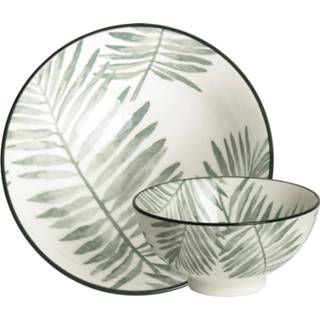 👉 Schaaltje Leaf ø10cm - Table Tales Evergreen 8712628406363