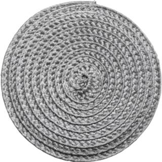 👉 Onderzetter grijs Onderzetters Ø10 cm donkergrijs - set 4 stuks 8712628318987