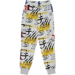 👉 Sweatpant wit m mannen Sweatpants man booster pant all over print Puma , Heren