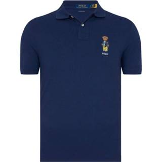 👉 Poloshirt blauw s mannen Bear Polo Shirt Ralph Lauren , Heren
