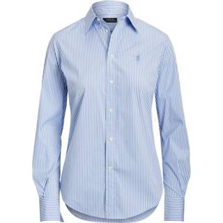 👉 Shirt lange mouw blauw vrouwen Georgia Slim Long Sleeve O54Db6418Ahci Ralph Lauren , Dames