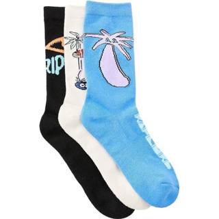 👉 Sock blauw onesize unisex Graphic Crew Socks 3-Pk Rip Curl , 9353970837956