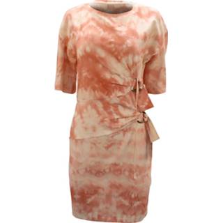 👉 Dress roze vrouwen Knitted Tie-Dye Roberto Cavalli , Dames