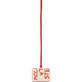 👉 Portemonnee rood onesize vrouwen Graffiti logo mini wallet Stella McCartney , Dames