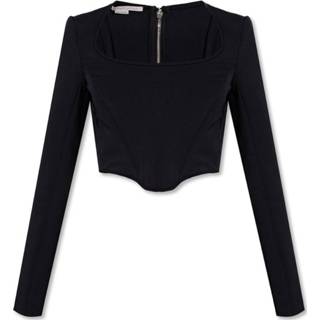 👉 Corset zwart vrouwen Long-sleeved top Stella McCartney , Dames