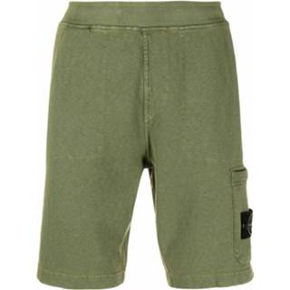 👉 Bermuda groen XL mannen Bermudas Teñido OLD Stone Island , Heren
