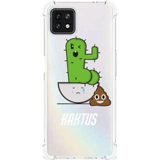 👉 Bumper hoesje OPPO A53 5G | A73 Stevig Cactus Poo 8720632060976