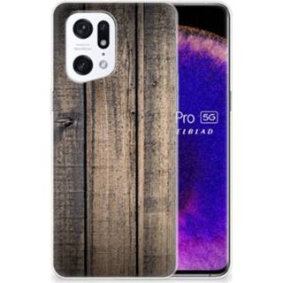👉 Bumper hoesje OPPO Find X5 Pro Steigerhout 8720632061478