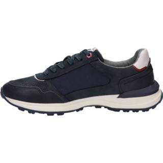 👉 Lage sneakers kunstleder blauw men Mustang 8720251456594 872025145659