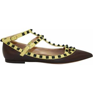 👉 Ballerina's bruin vrouwen Ballerina Flats Valentino , Dames
