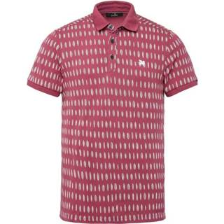 👉 Short sleeve roze XL mannen polo pique stretch Vanguard , Heren