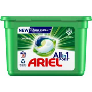 👉 Active Ariel All-in-1 Pods Wasmiddelcapsules Original 15 stuks 8001090281678