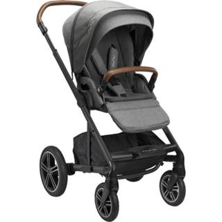 👉 Kinderwagen zilver schuimbanden zwenkwielen voor stad granite zwart kinderen Nuna Mixx Next 8719743745803