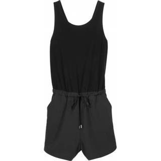 👉 Kathmandu - Women's Kamana Hybrid Playsuit - Jumpsuit maat L, zwart