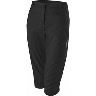 👉 Löffler - Women's 3/4 Trekking Pants Comfort Stretch Light - Short maat 48, olijfgroen/grijs