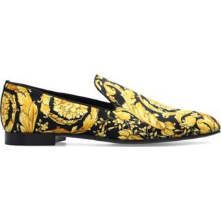 👉 Loafers geel mannen Barocco-printed Versace , Heren