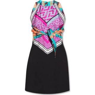 👉 Sleeveless zwart vrouwen Mini dress Versace , Dames