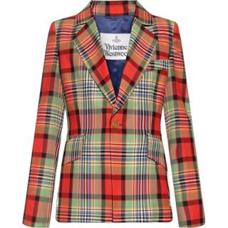 👉 Blazer rood vrouwen Checked Vivienne Westwood , Dames