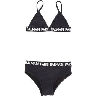 👉 Bikini zwart vrouwen Logo Elasticated Band Balmain , Dames