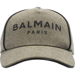 👉 Baseball cap groen onesize mannen Balmain , Heren 3615881934053