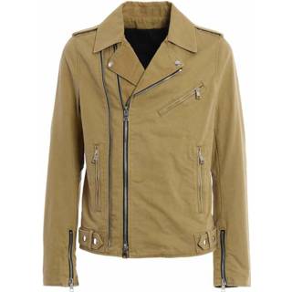 👉 Biker jacket beige XS mannen Balmain , Heren