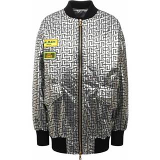 👉 Bomberjacket zwart vrouwen Bomber Jacket Balmain , Dames