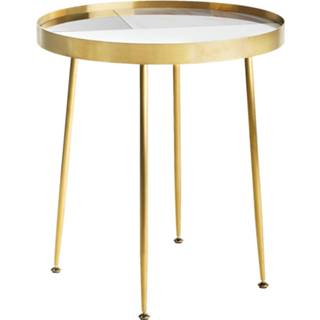 👉 Bijzettafel goud metaal landelijk Vical Fitta 8430026043378
