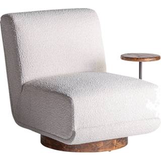 👉 Fauteuil naturel katoen onderhoudsproducten stof Hotel Chique wit Vical Prati Bouclé 8430026079469