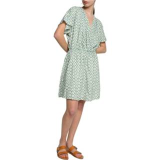 👉 Short sleeve groen vrouwen Dress Bellerose , Dames