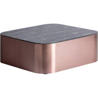 👉 Salontafel zwart metaal retro koper Vical Gmunden 8430026035052