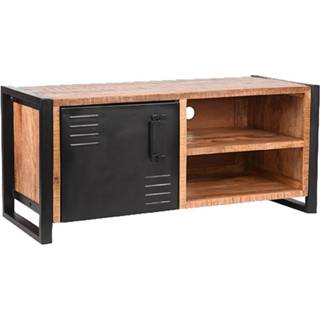 👉 Naturel hout onderhoudsproducten dustrieel Label51 TV meubel Brussels 8719323328600