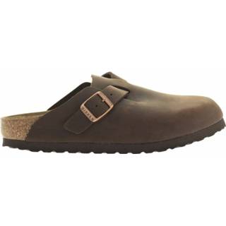 👉 Sandaal bruin leather mannen Boston Oiled Sandals Birkenstock , Heren
