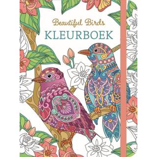 👉 Kleurboek Beautiful Birds - (ISBN: 9789044758634) 9789044758634