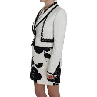 👉 Brocade Torero Blazer Jacket Dolce & Gabbana , Wit , Dames