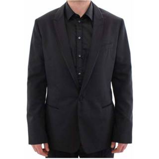 👉 Blazer zwart mannen One button Dolce & Gabbana , Heren
