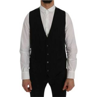 👉 Vest zwart mannen Striped Dolce & Gabbana , Heren