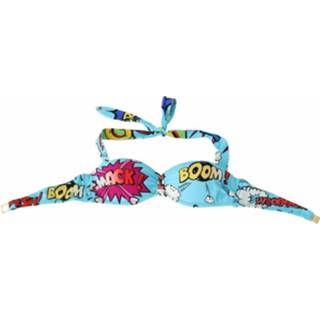 👉 Bikini blauw m vrouwen Cartoon Print Beachwear Top Dolce & Gabbana , Dames