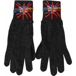 👉 Glove grijs onesize vrouwen DG Loves London Embroidered Gloves Dolce & Gabbana , Dames 1653445323570