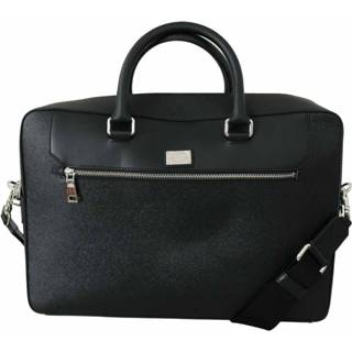 👉 Messenger bag zwart leather onesize mannen Travel Shoulder Dolce & Gabbana , Heren
